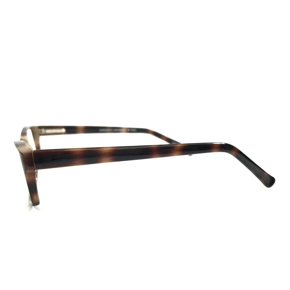 Chromos Eyeglasses Frames CHUCK TORTOISE Brown Rectangle Full Rim 53-19-140